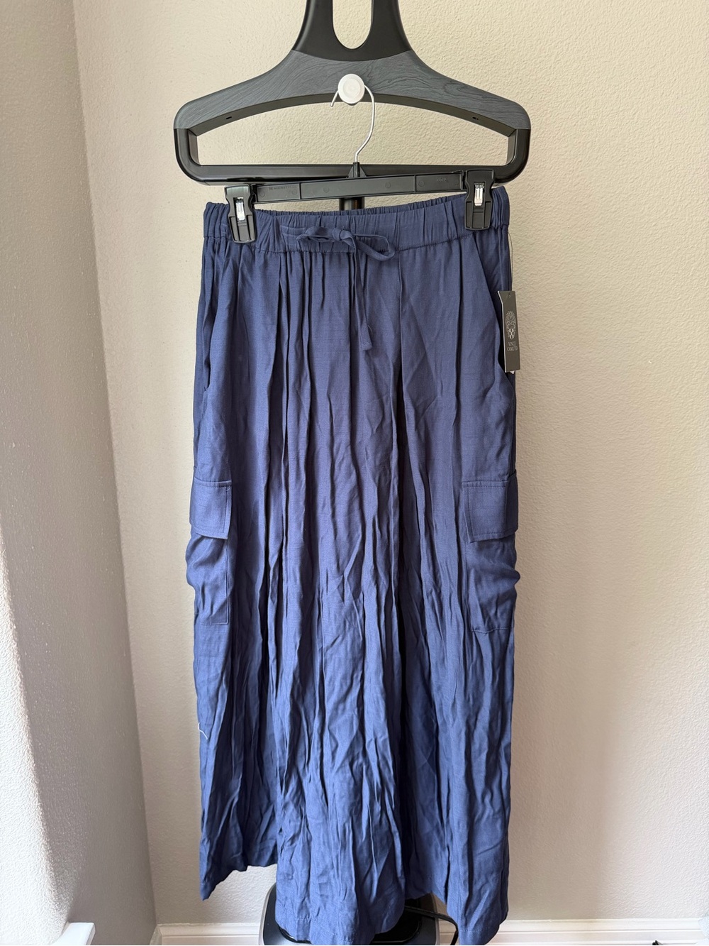 Vince Camuto Navy Skirt with pockets